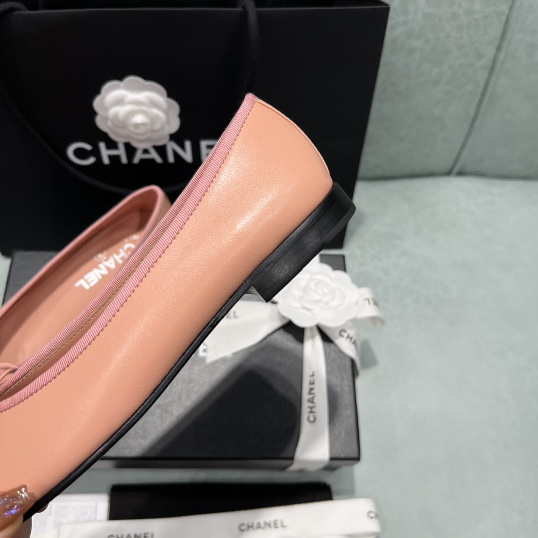 シャネル 極美品 バレエフラットシューズ レディース
