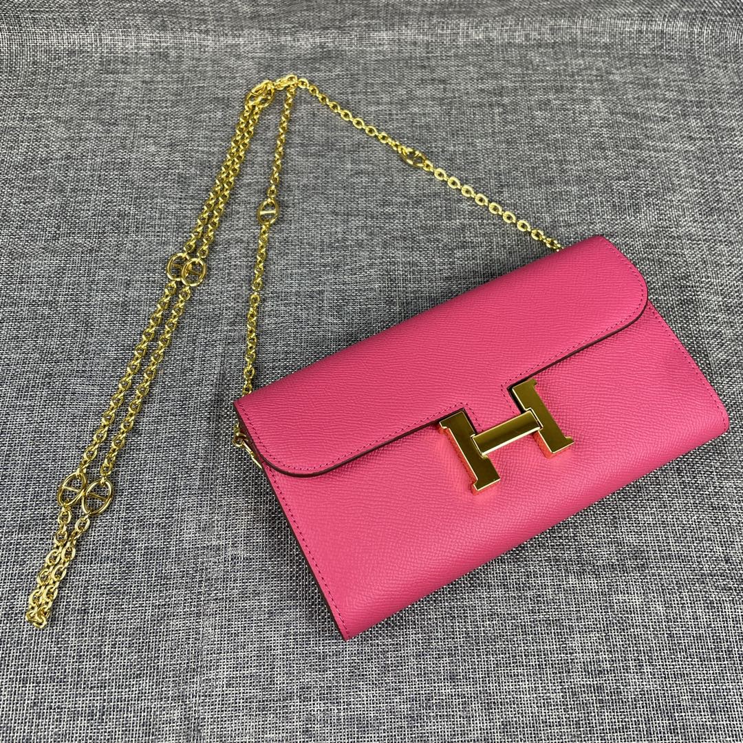 エルメス 2022SSKelly 22cm チェーンショルダーバッグ 2212