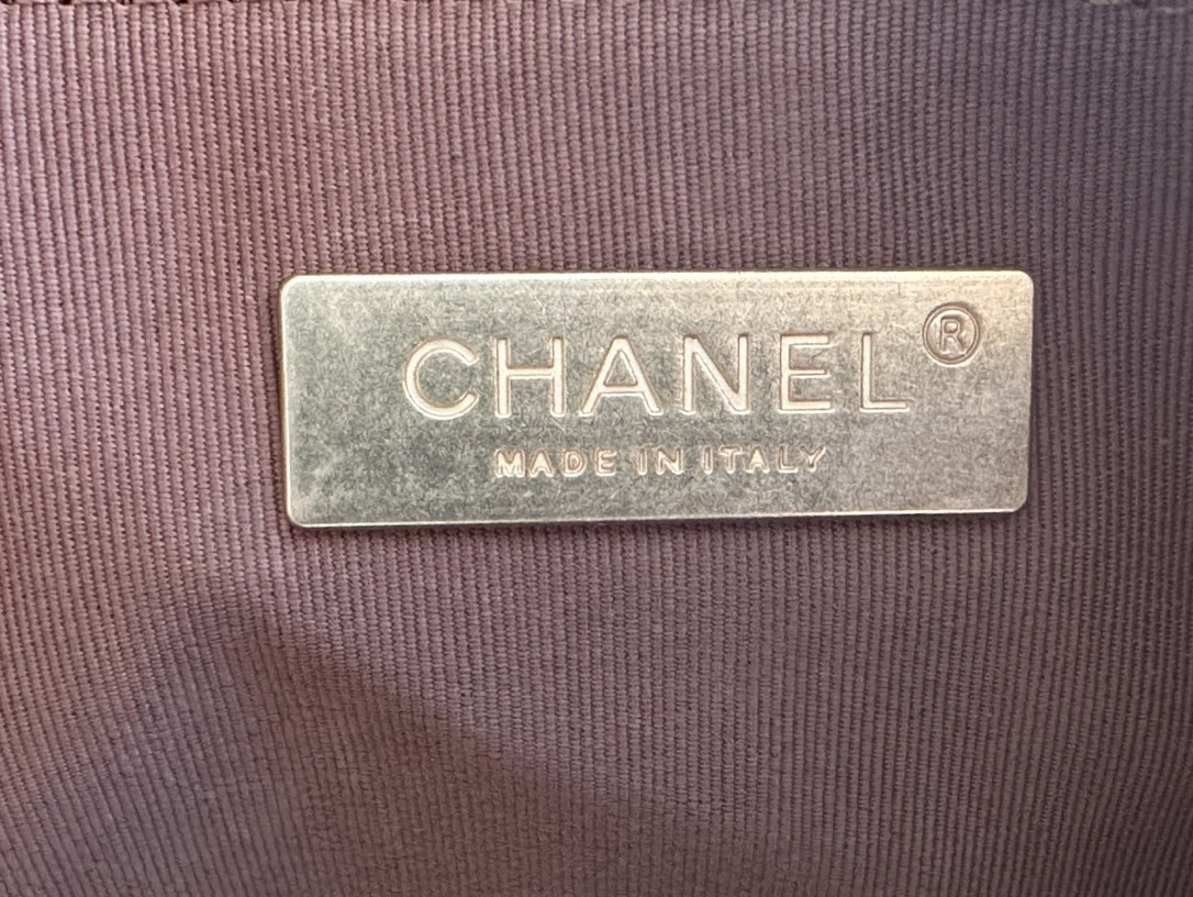 シャネル 超美品 Lamb Skin ショッピングバッグ 2211AADAJ