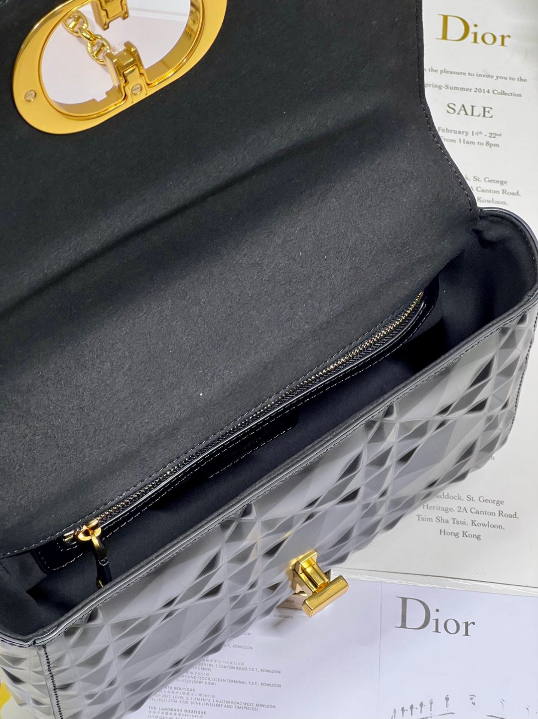 クリスチャンディオール 超美品 25cm チェーンショルダーバッグ 2302