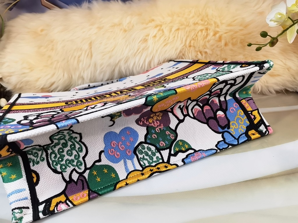 クリスチャンディオール 極美品 41.5cm Book Tote 手提げ袋