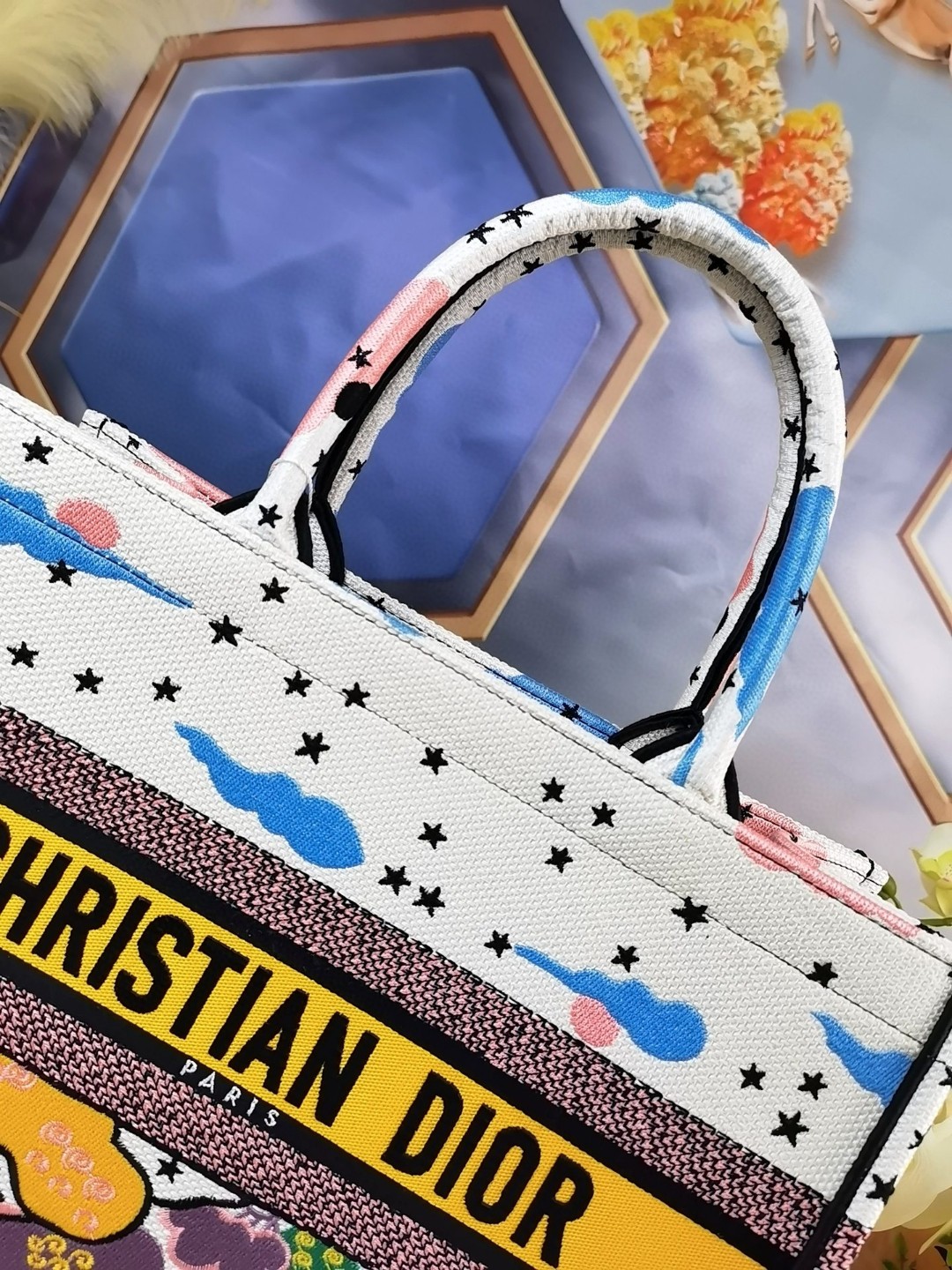 クリスチャンディオール 極美品 26.5cm Book Tote 手提げ袋