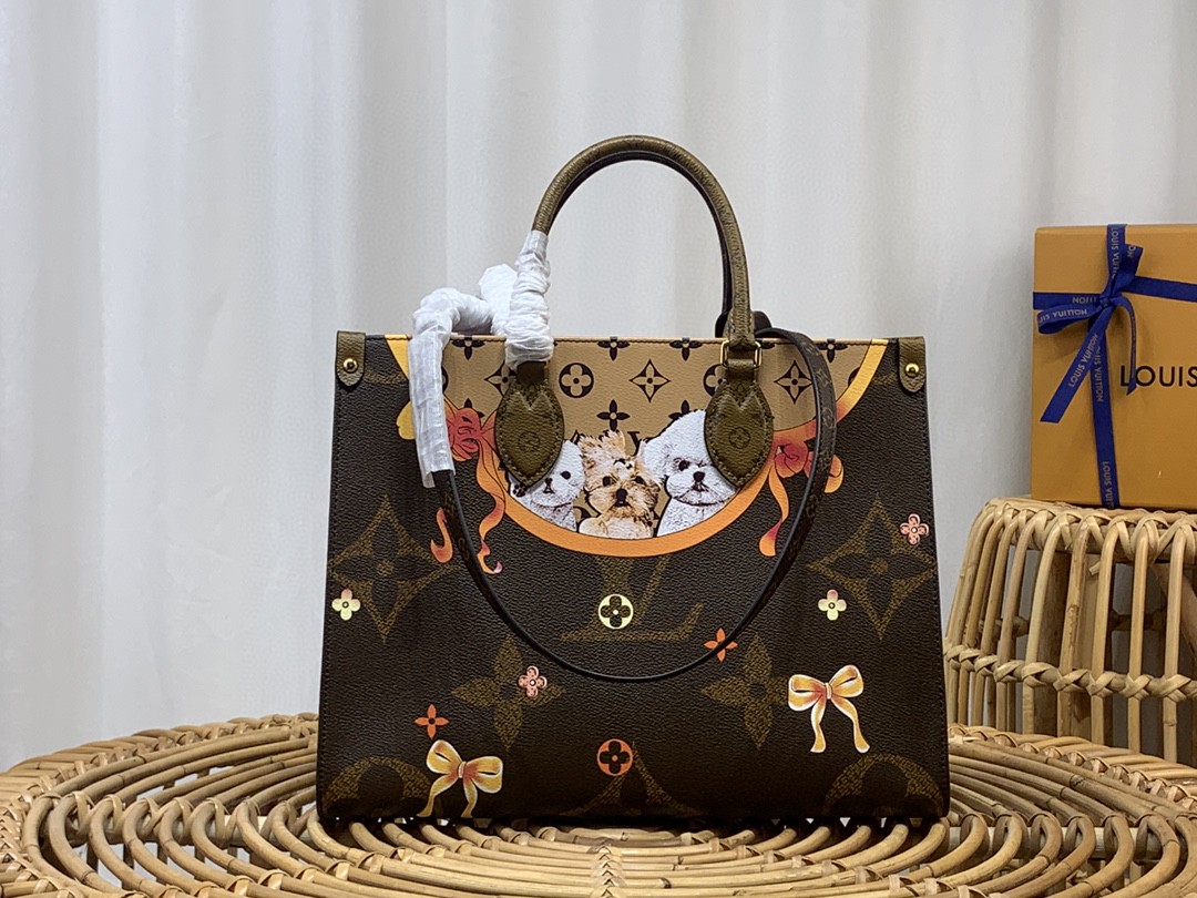 ルイヴィトン 超美品 On The Go 34cm ハンドバッグ