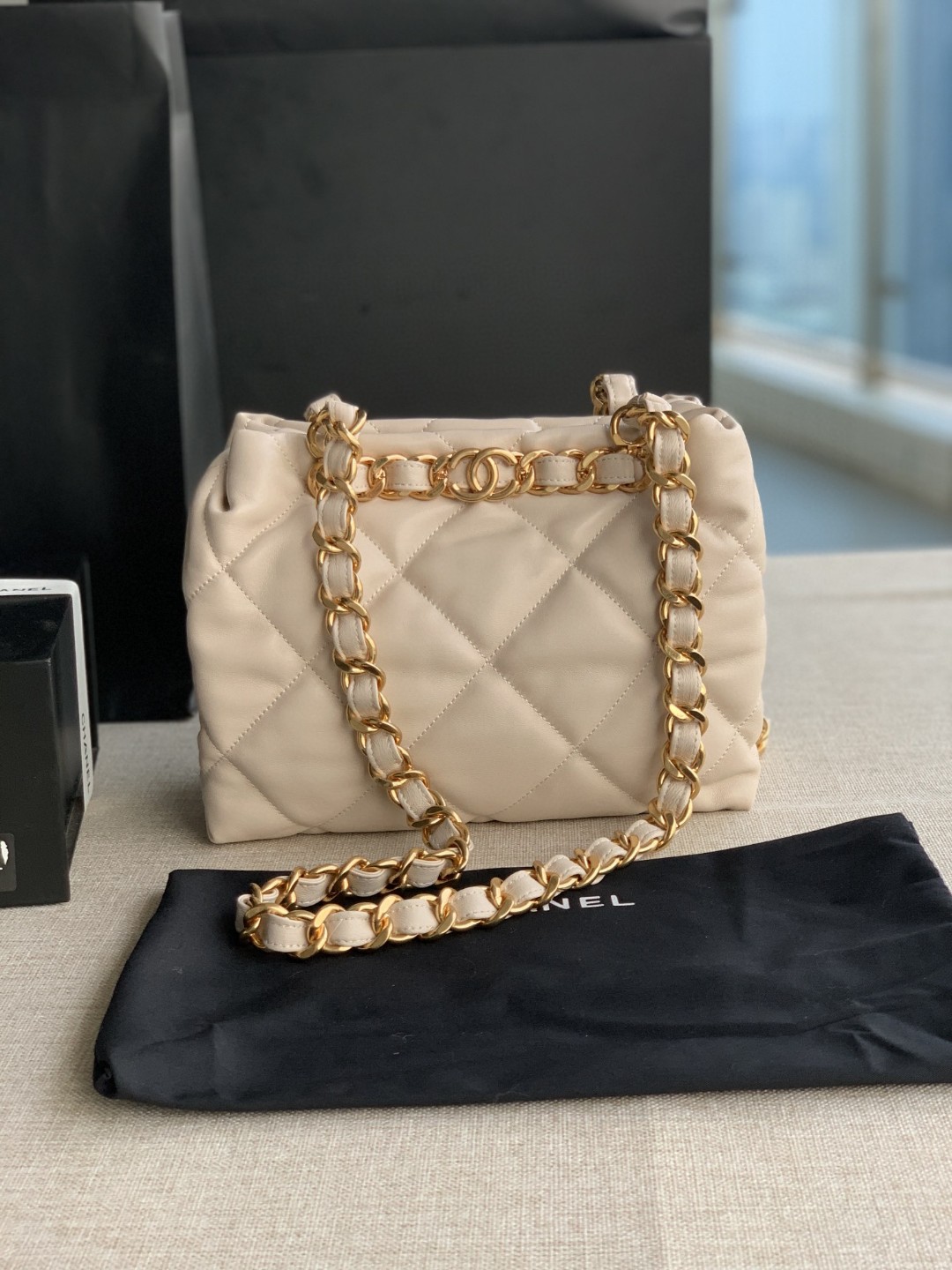 シャネル 超美品 ショッピングバッグ トートバッグ2209