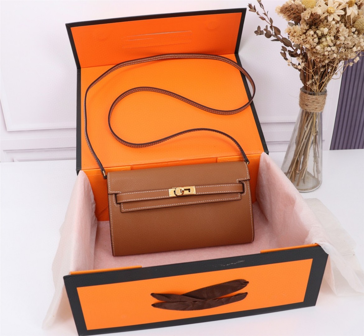 エルメス 超美品 Kelly woc ショルダーバッグ