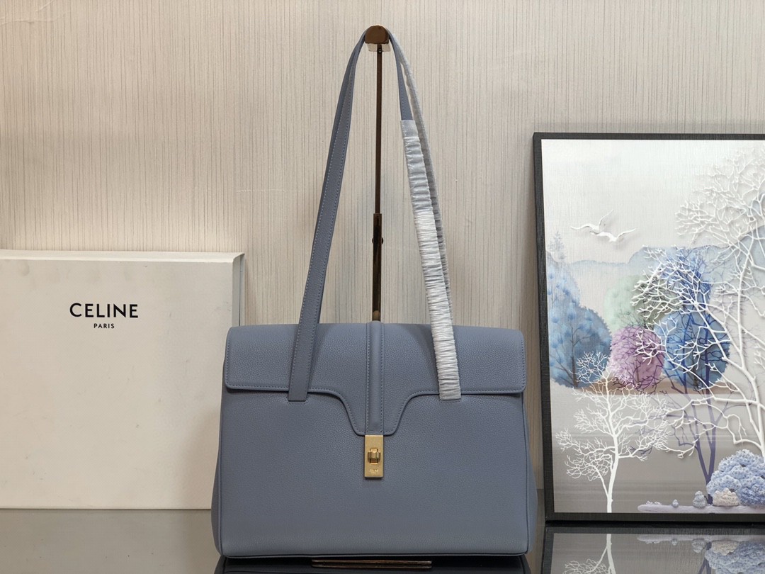 セリーヌ 超美品 32cm Soft ワンショルダーハンドバッグ