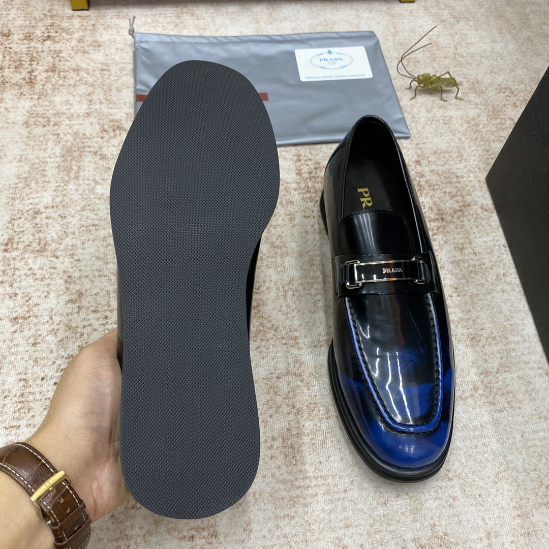 プラダ 2022秋冬新品 ビジネスシューズ メンズ