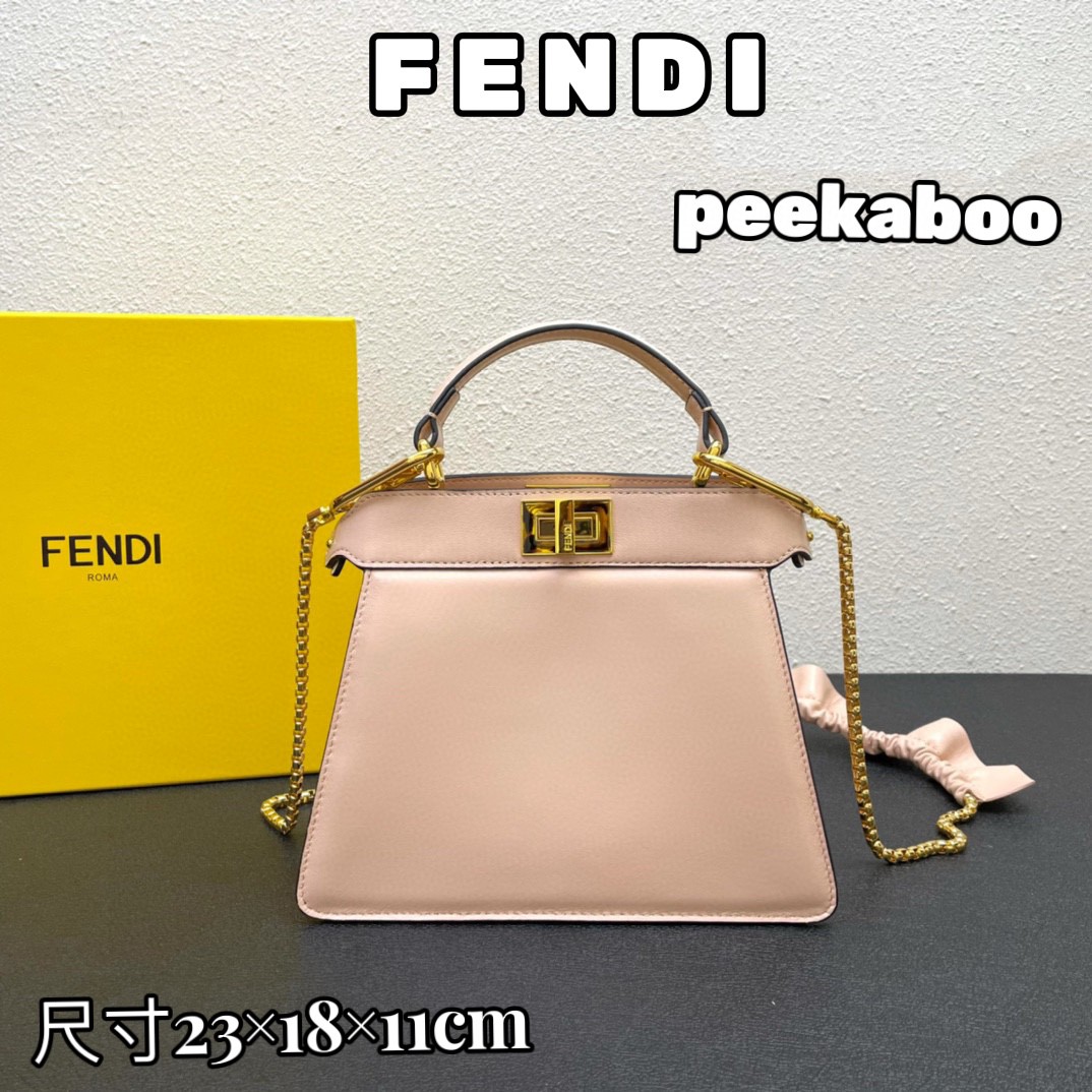 フェンディ Peekaboo I See U Petite 2WAY 手提げ袋 2212