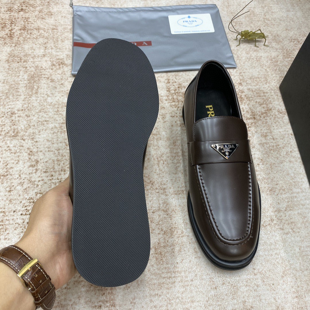 プラダ 2022秋冬新品 ビジネスシューズ メンズ