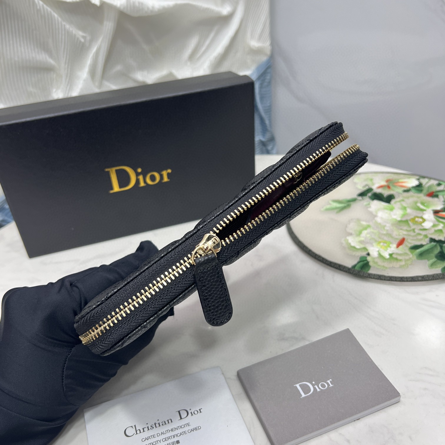 クリスチャンディオール 2022SSL字ファスナー長財布 2209LS90-82608-9