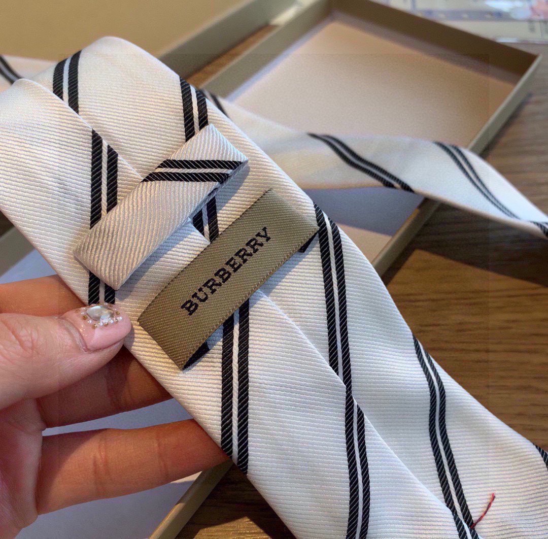 22SS通販 バーバリー 高品質 シルク Tie ネクタイ【紳士 メンズ】