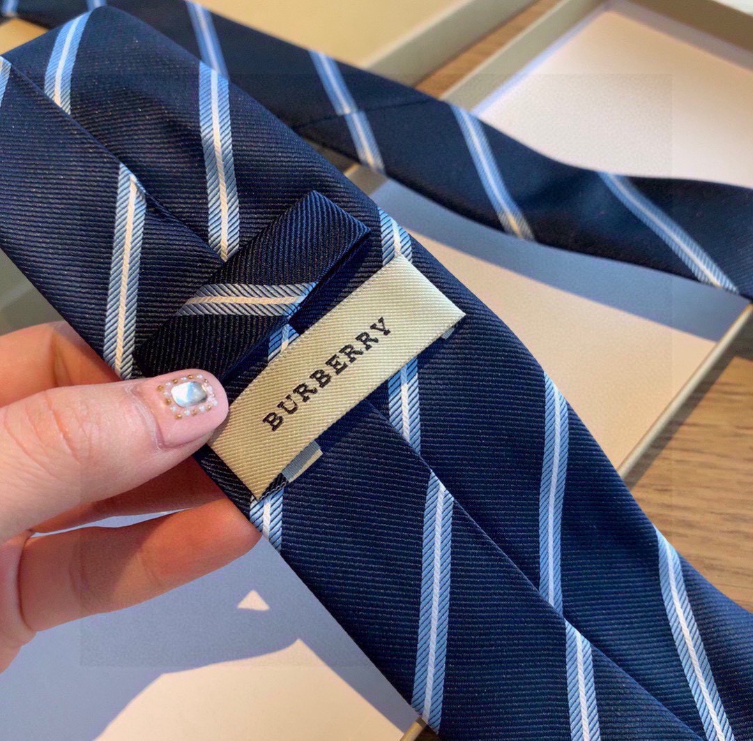 22SS通販 バーバリー 高品質 シルク Tie ネクタイ【紳士 メンズ】