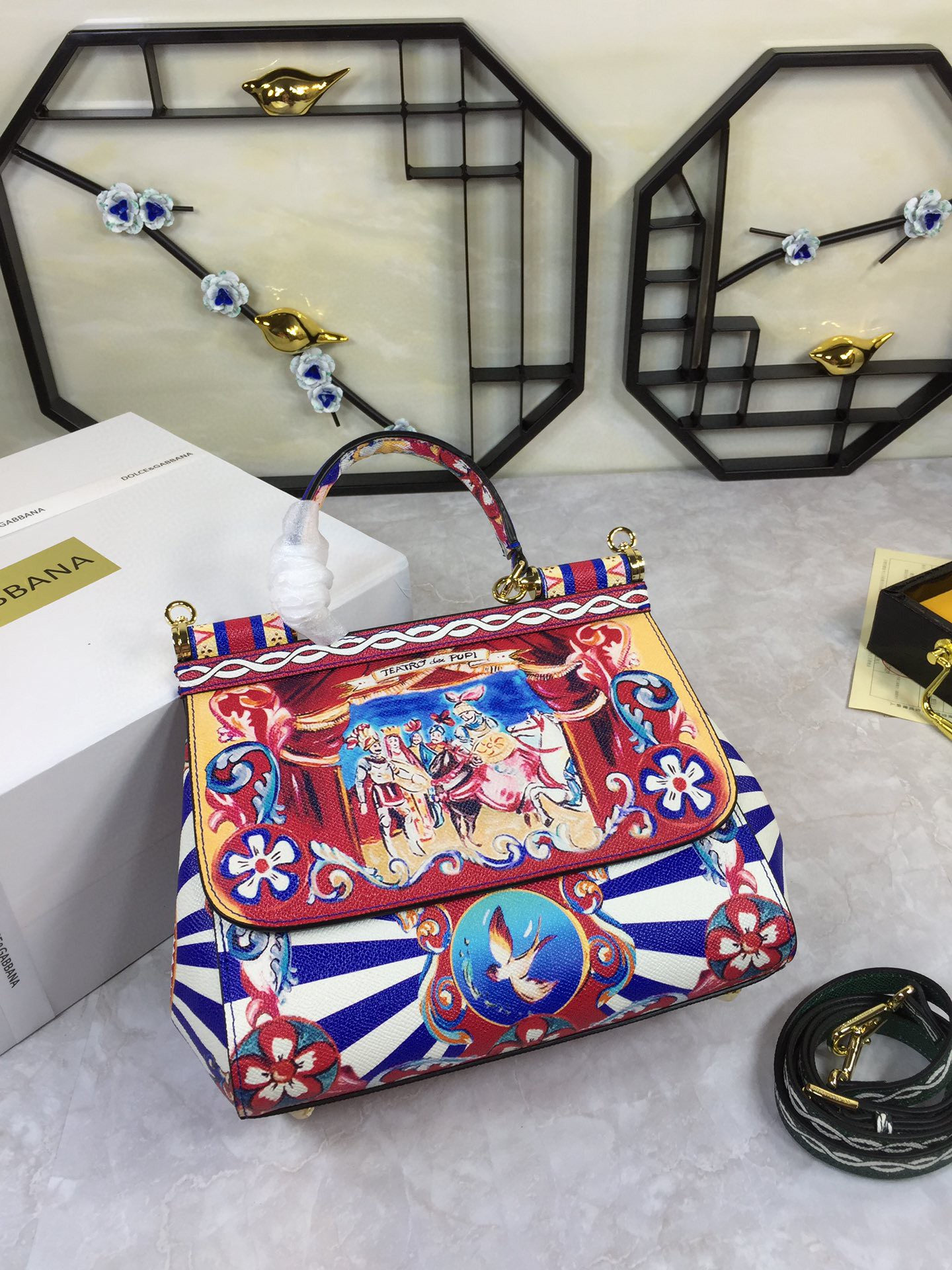 ディーアンドジー 2022SS2WAY ハンドバッグ