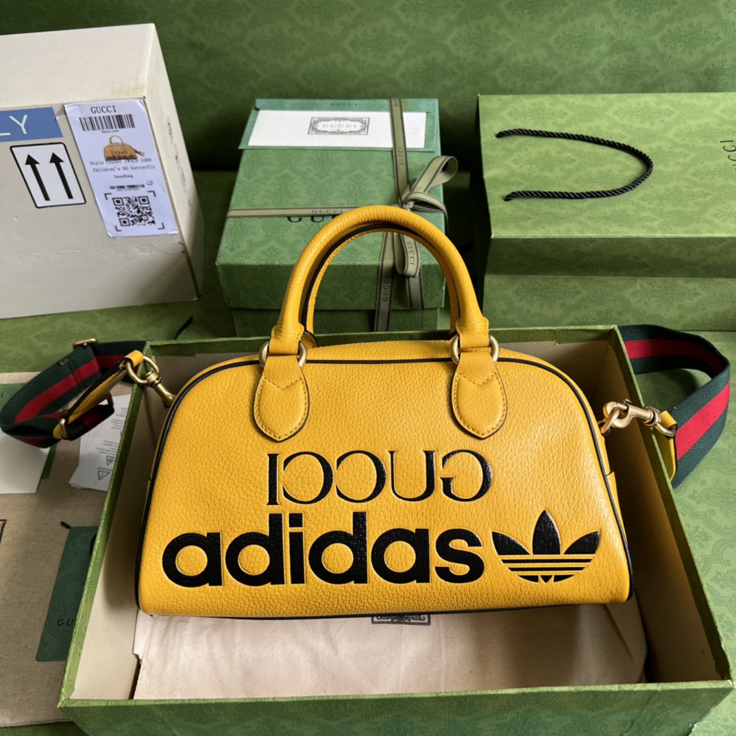 グッチ×アディダース 高品質 mini キャリーバッグ 2209