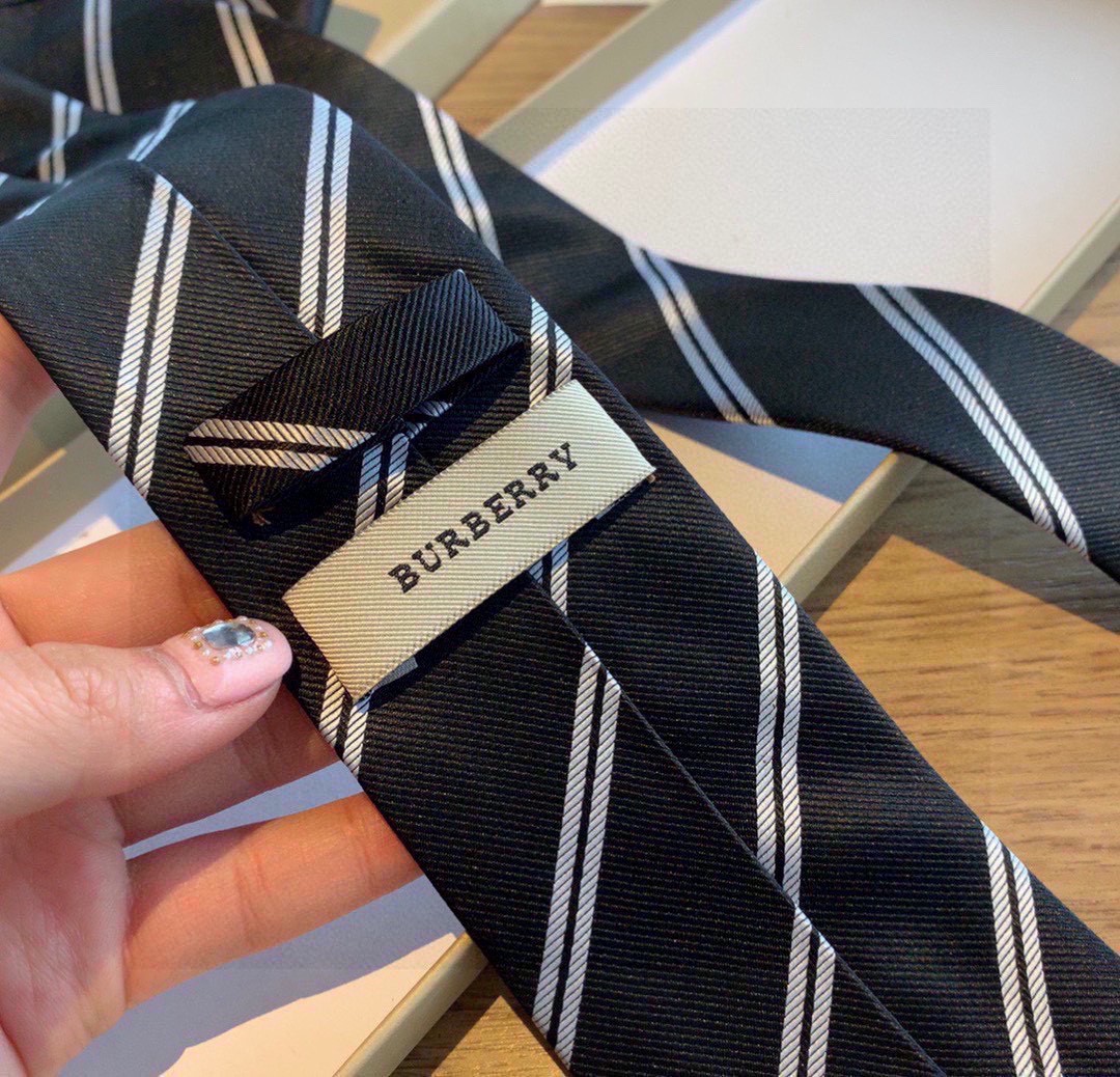 22SS通販 バーバリー 高品質 シルク Tie ネクタイ【紳士 メンズ】