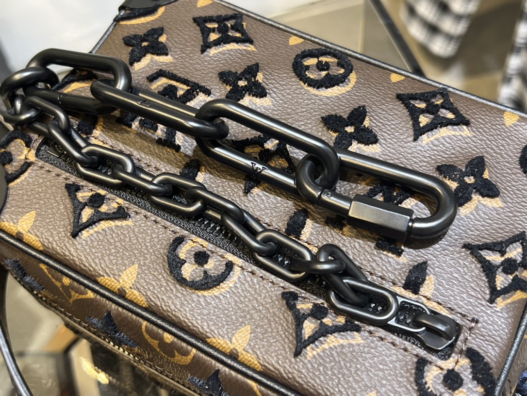 ルイヴィトン 超美品 Soft Trunk ミニショルダーバッグ