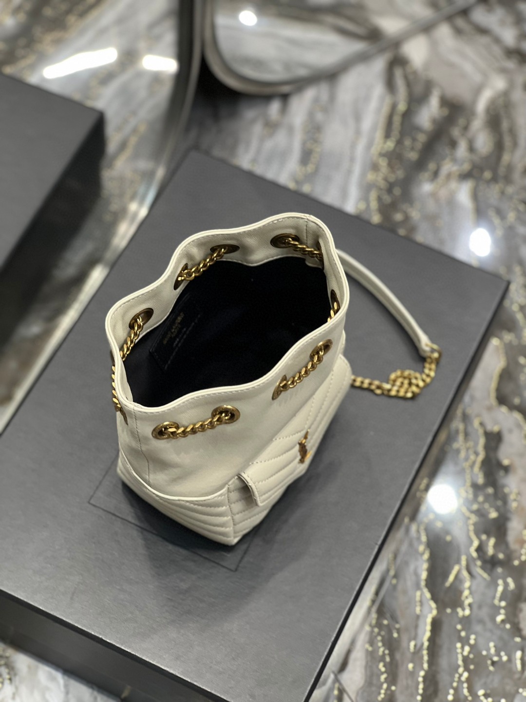 イヴ サンローラン 秋冬 Bucket bag ミニショルダーバッグ 2209