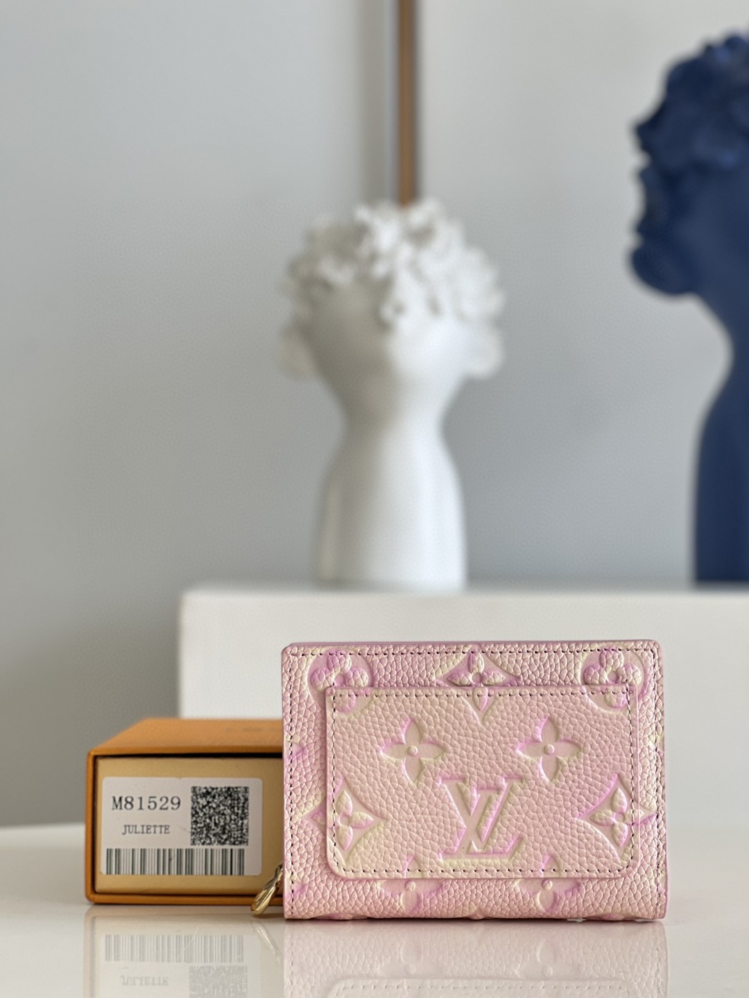 ルイヴィトン 超美品 Monogram Empreinte 二つ折り 短財布