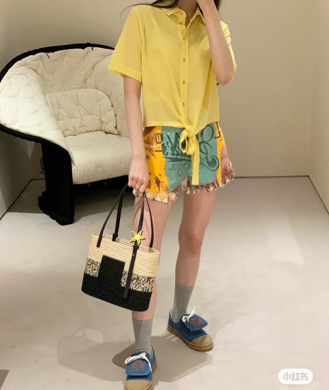 ロエベ 超美品 Basket ハンドバッグ