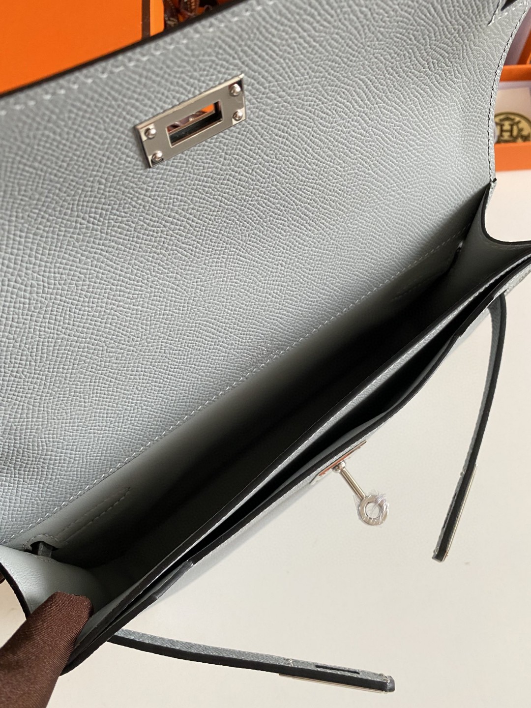 エルメス Kelly ケリー 手作り 25cm Depeches epsom 2206