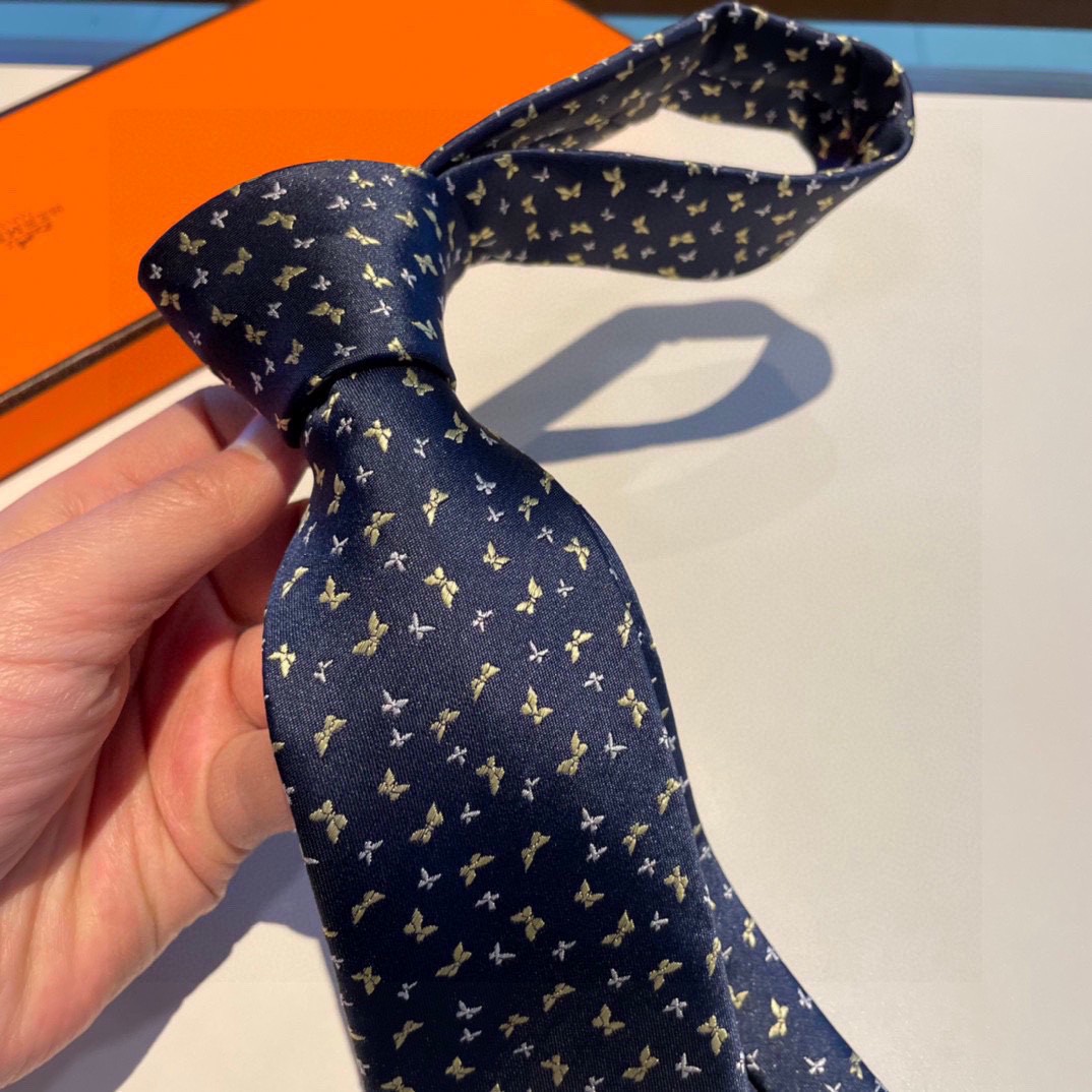 エルメス 人気商品 高品質 シルク Tie ネクタイ【紳士 メンズ】