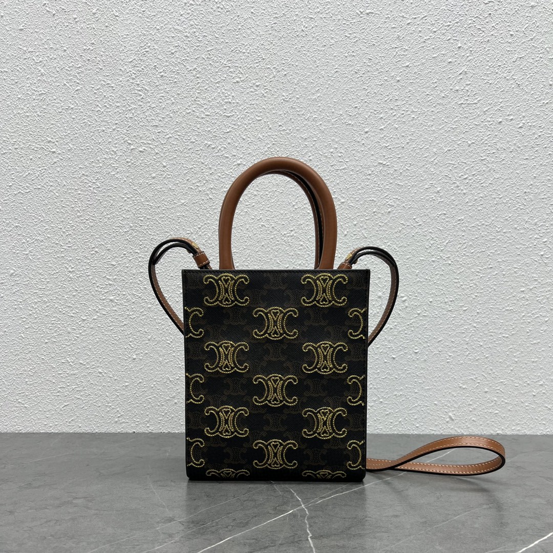 セリーヌ 新作通販 Triomphe Mini Tote ハンドバッグ