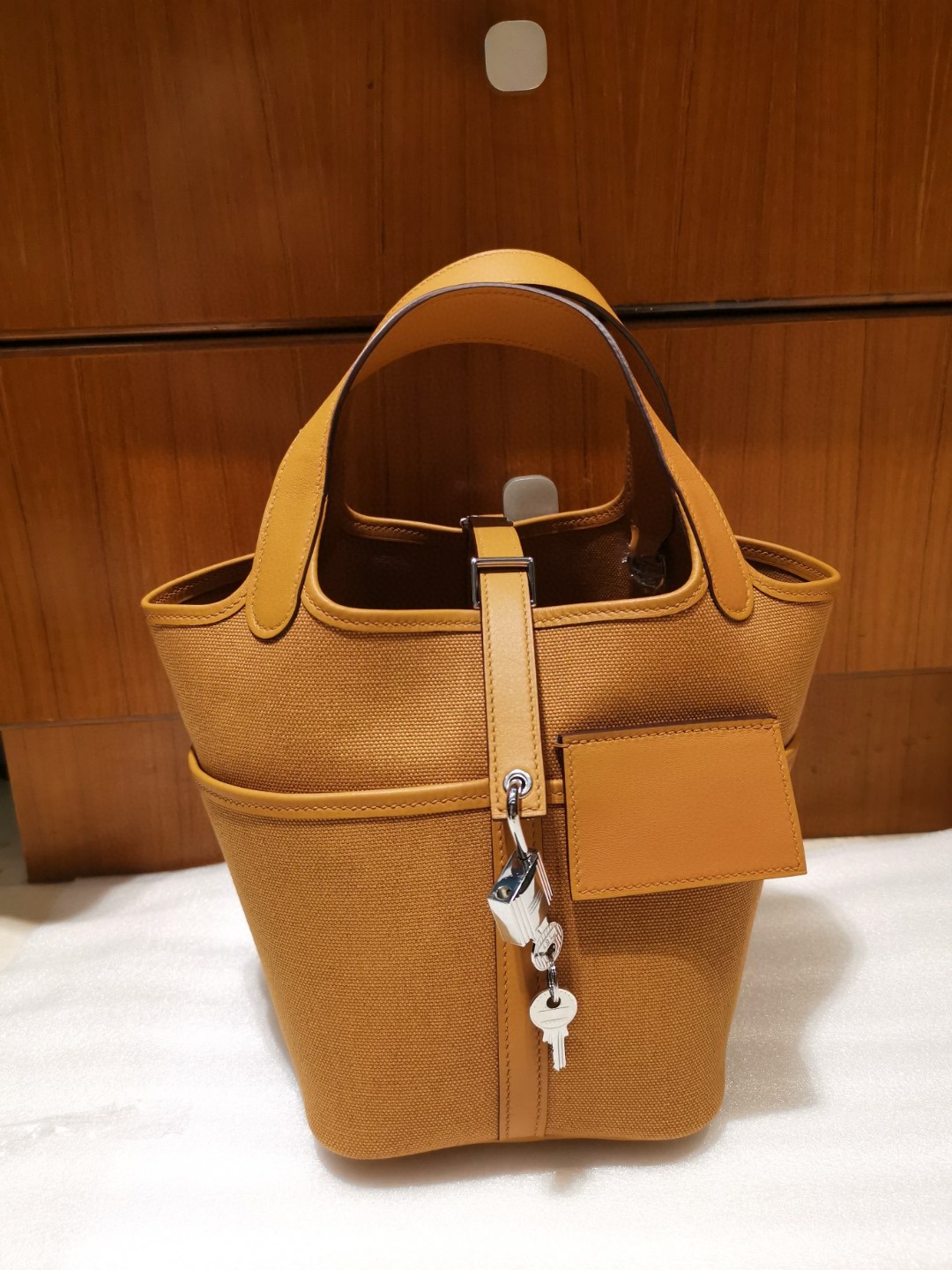 エルメス ピコタンロック 手作り Cargo picotin 18cm swift