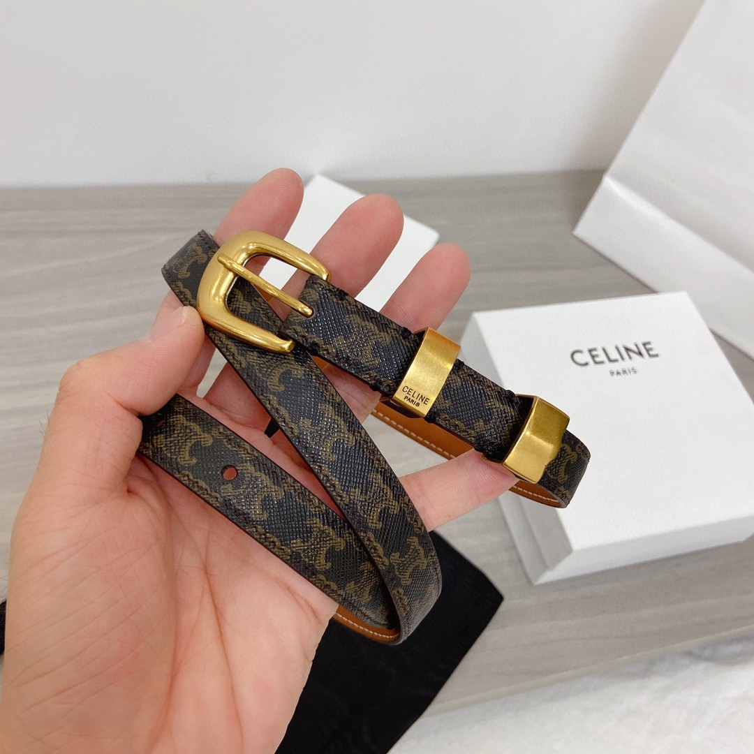 超美品 セリーヌ 値下受付 ベルト サンチュール 女性