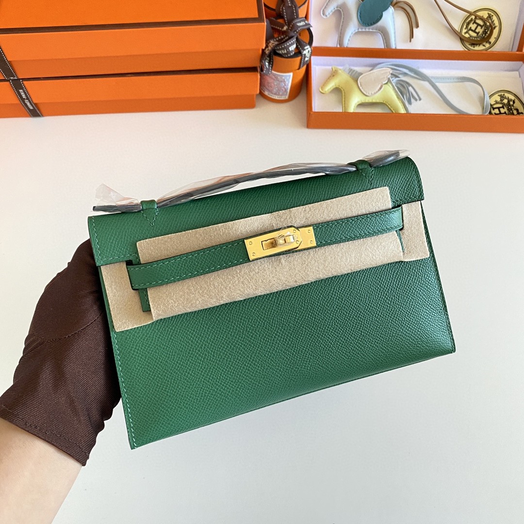 エルメス ケリー Mini Kelly Pochette 22cm epsom 2206HYJ