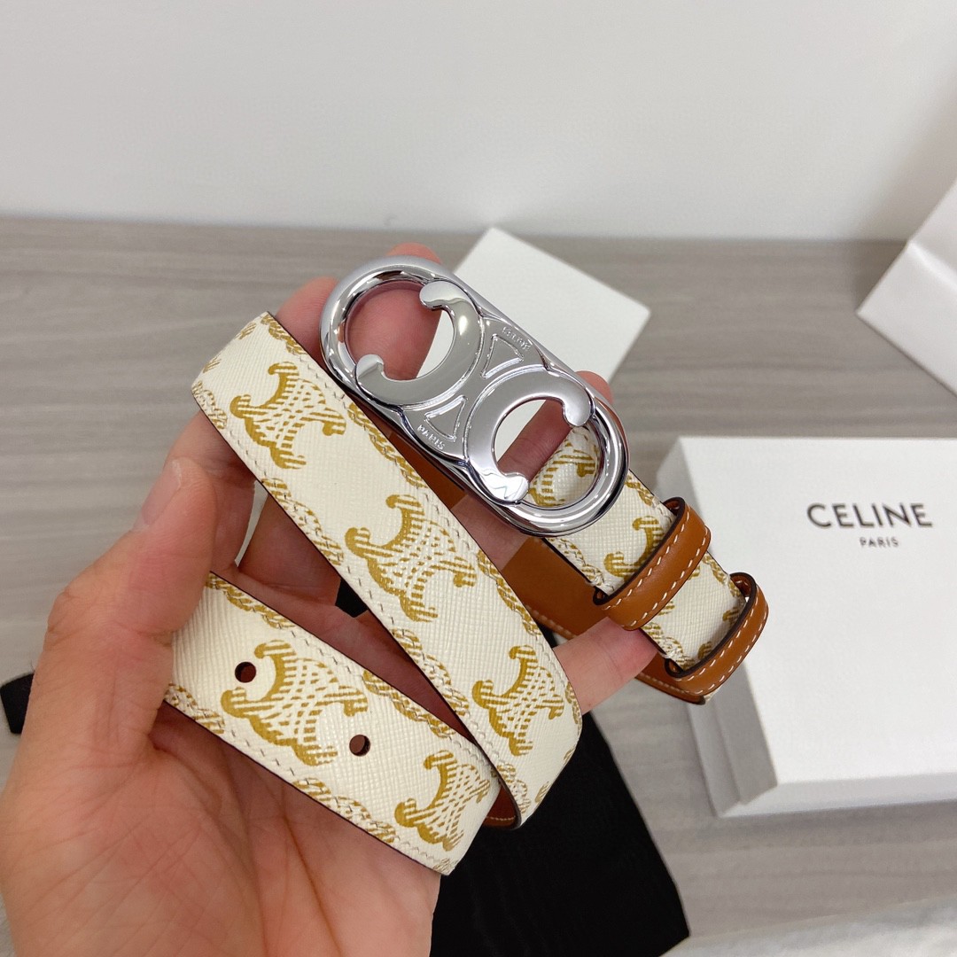 超美品 セリーヌ 値下受付 ベルト サンチュール 女性