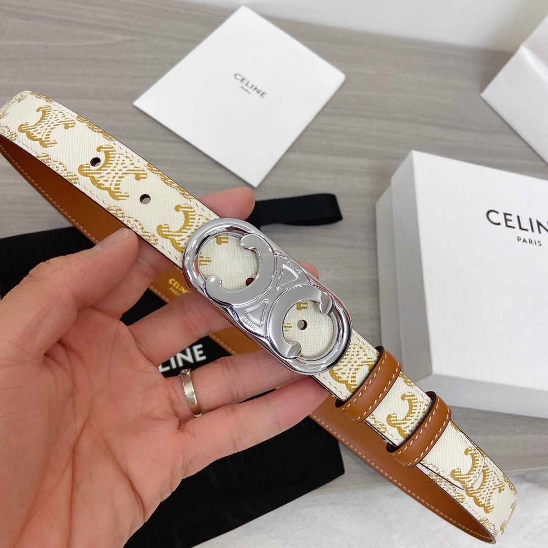 超美品 セリーヌ 値下受付 ベルト サンチュール 女性