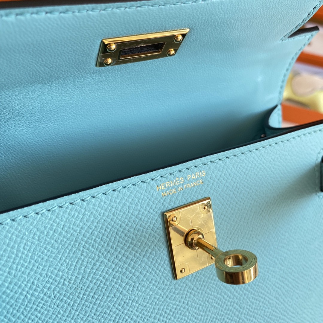 エルメス ショルダーバッグ Mini Kelly2 19cm epsom 3P
