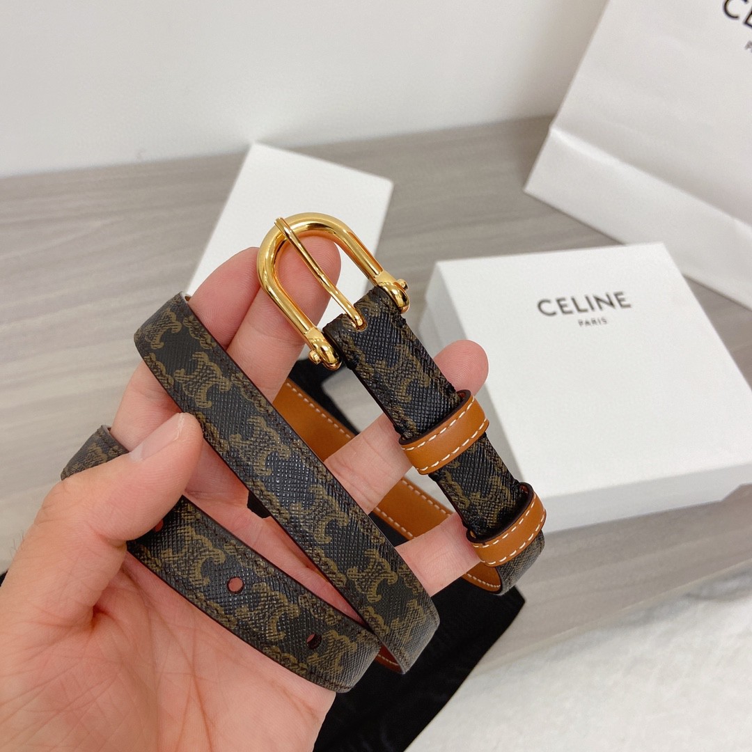 超美品 セリーヌ 値下受付 ベルト サンチュール 女性