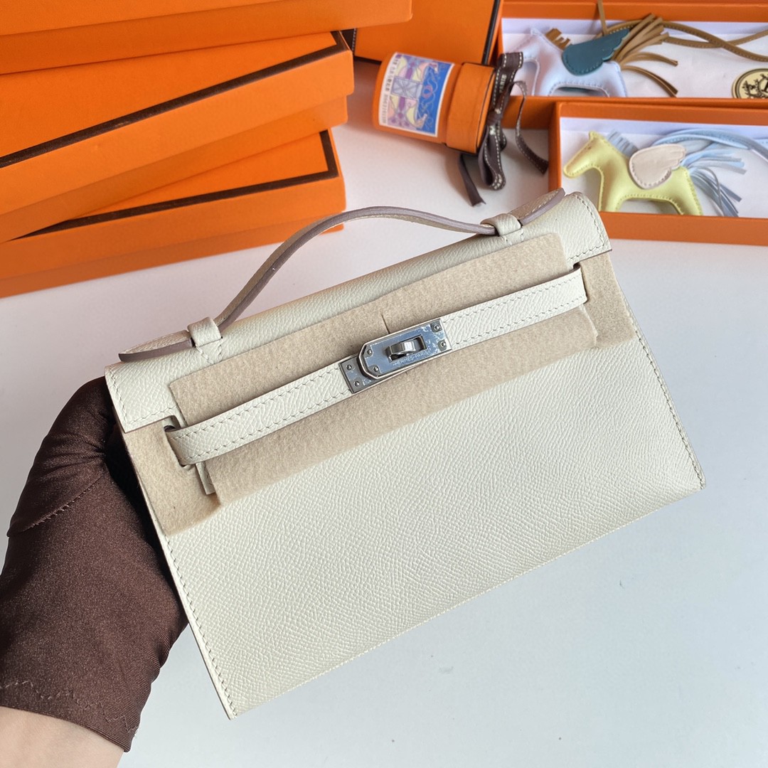 エルメス ケリー Mini Kelly Pochette 22cm epsom ck