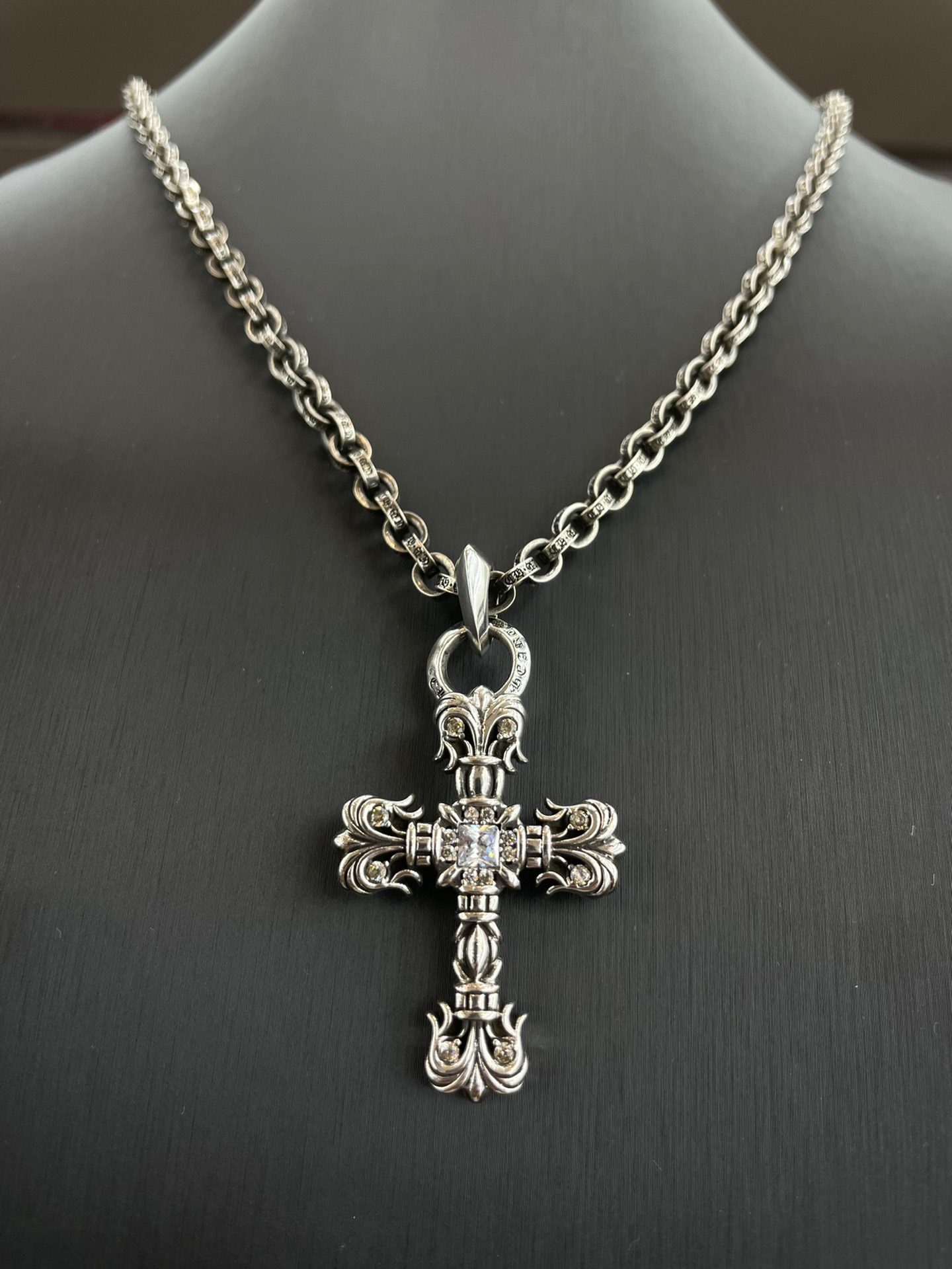クロムハーツ 100% 925 シルバー 正規品品質 ネックレス.ペンダント