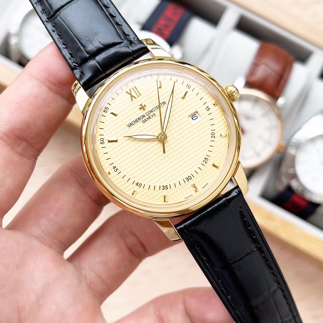 ヴァシュロンコンスタンタン メンズ 自動巻き 9015 ムーブメント搭載 2207ZBJ1450