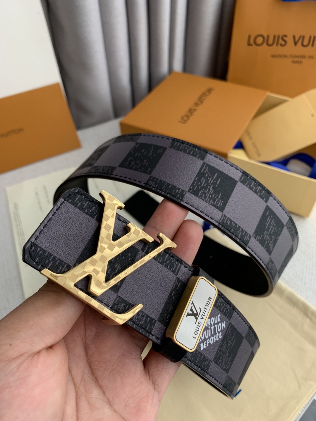 超美品 ルイヴィトン 値下受付 ベルト サンチュール