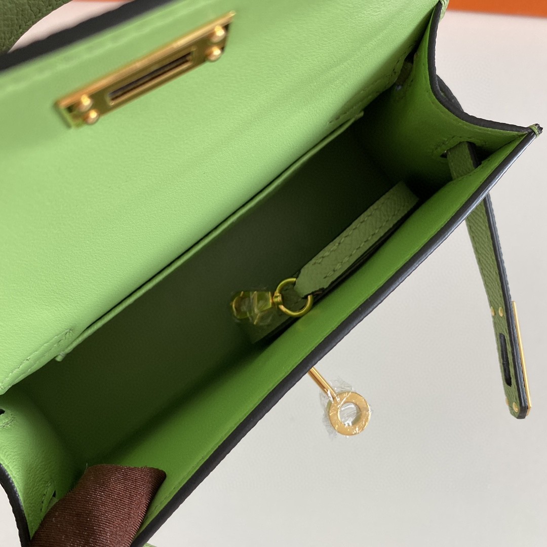 エルメス ショルダーバッグ Mini Kelly2 19cm epsom