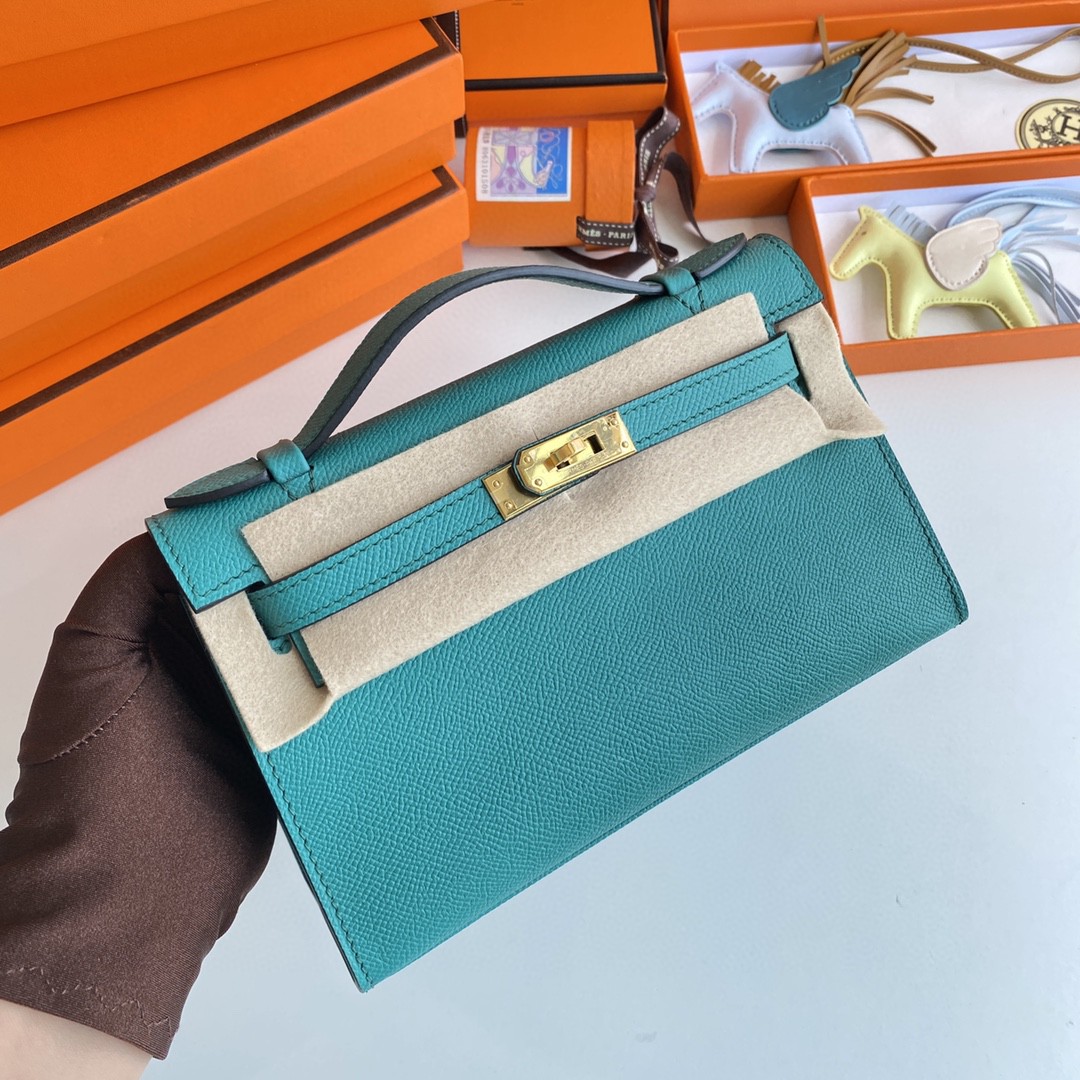エルメス ケリー Mini Kelly Pochette 22cm epsom 2206HYJ