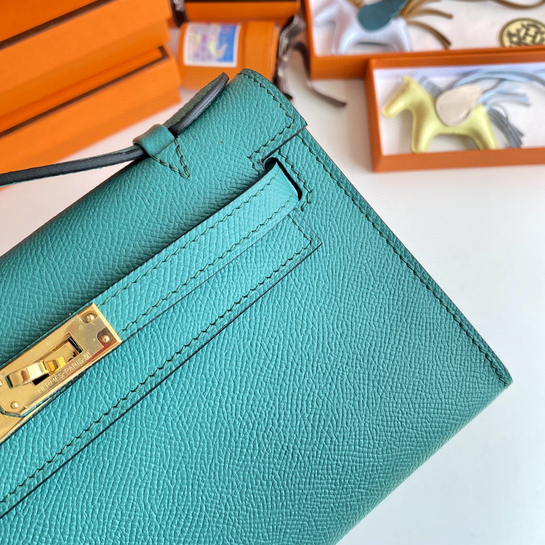 エルメス ケリー Mini Kelly Pochette 22cm epsom 2206HYJ
