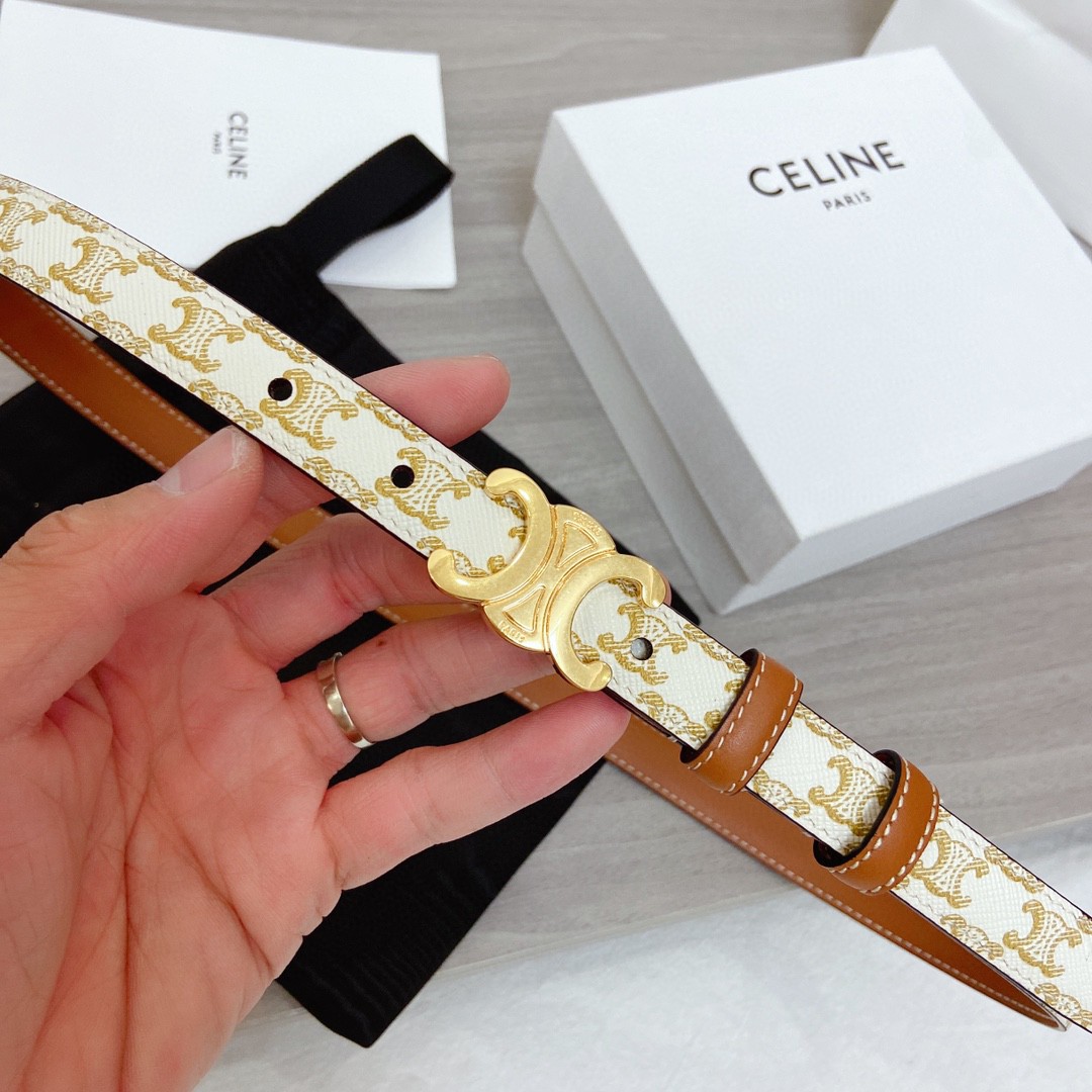 超美品 セリーヌ 値下受付 ベルト サンチュール 女性
