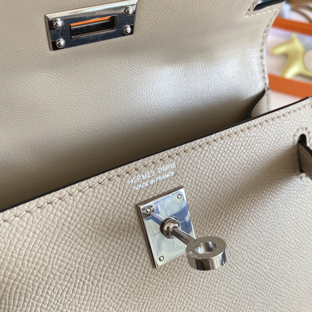 エルメス ショルダーバッグ Mini Kelly2 19cm epsom S2 2206HYJ