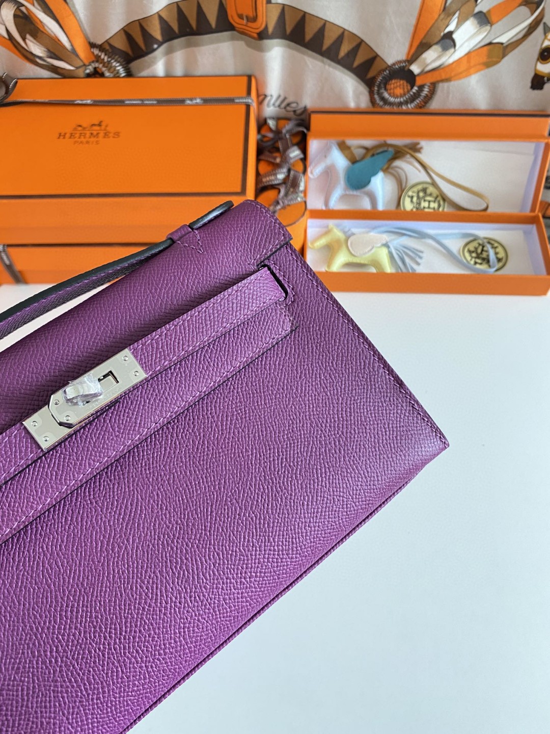 エルメス ケリー Mini Kelly Pochette 22cm epsom 2206HYJ