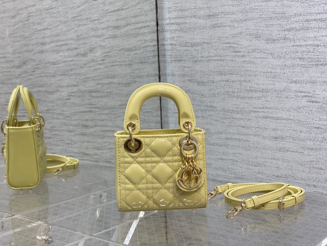 超美品 クリスチャンディオール My Lady micro 2WAY ハンドバッグ