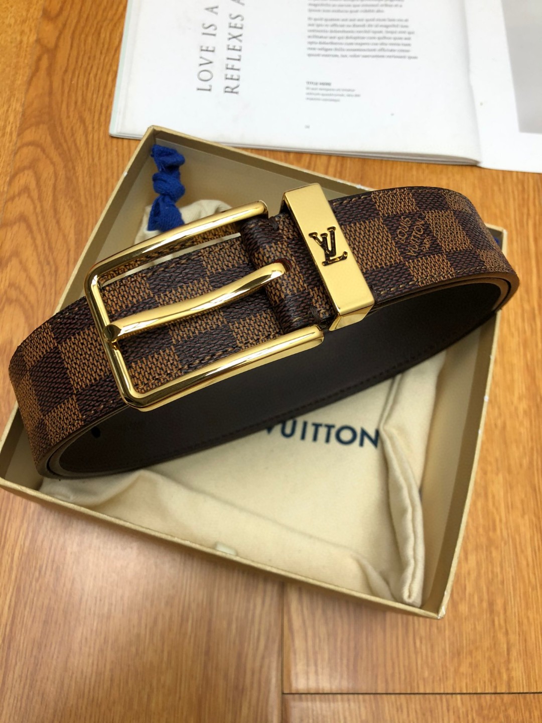 超美品 ルイヴィトン 値下受付 ベルト サンチュール