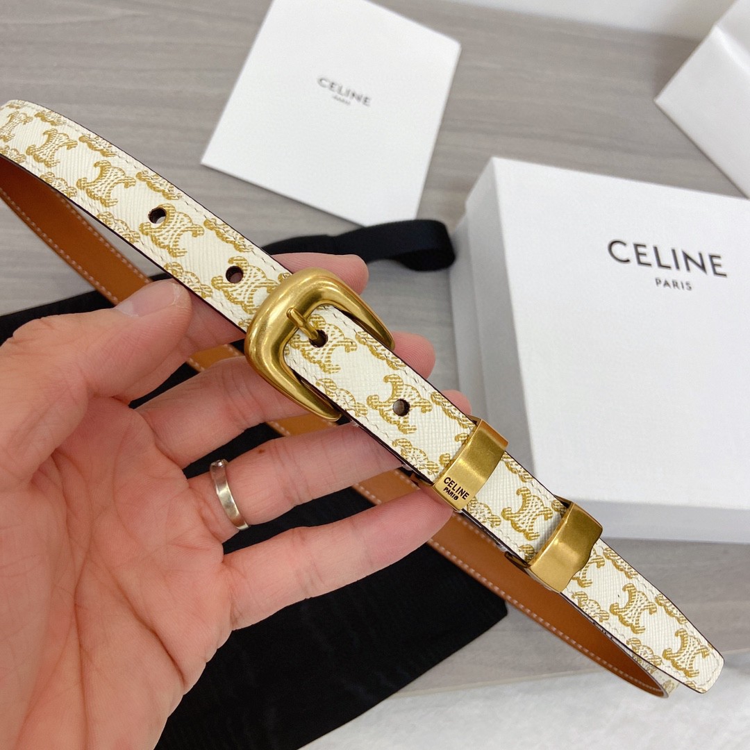 超美品 セリーヌ 値下受付 ベルト サンチュール 女性