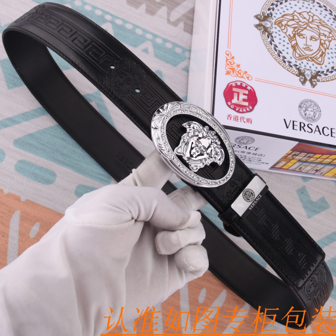 超美品 プレゼント ヴェルサーチ ベルト サンチュール