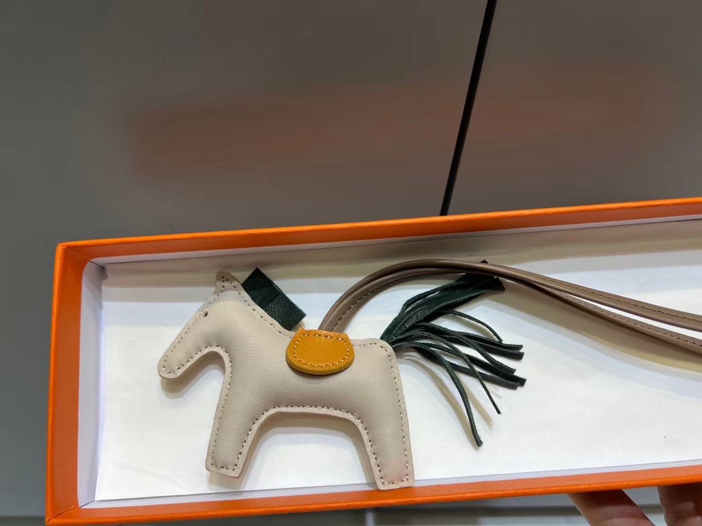 超美品 エルメス 馬 小物 ストラップ