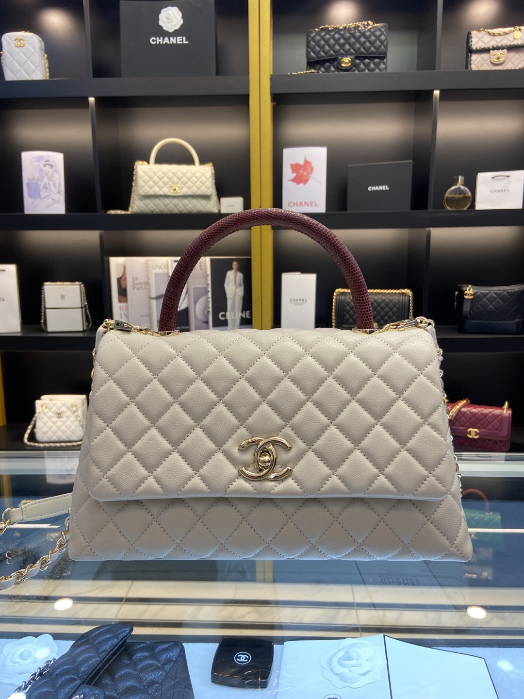 シャネル 超美品 2WAY ショルダーバッグ 2206AADAJ