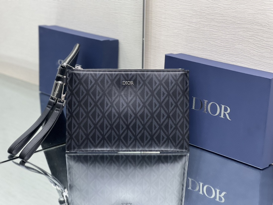 超美品 クリスチャンディオール 30 Diamond セカンドバッグ 2206